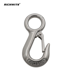 Heavy-Duty American-Style Cargo Hook with Large-Eye Stainless Steel 0.2T 0.3T 0.5T <b>Marine</b> <b>Hardware</b> Slings - Product Image 4