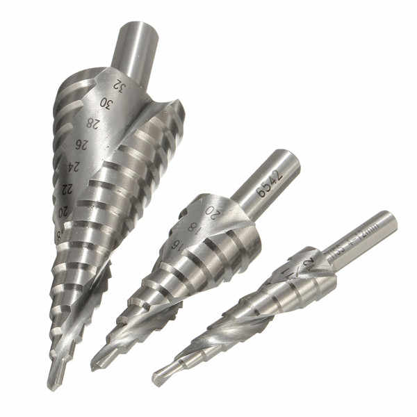 Foret Étages BEASAFY HSS 4-42mm - 14 Tailles - Pour Métal, Bois, Plastique - Perçage Précis