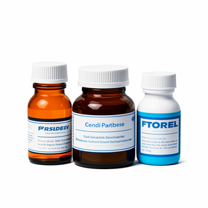 Impresión personalizada botella médica etiqueta de producto pegatinas etiquetas farmacéuticas Etiqueta de botella de medicamento de alta calidad - Product Image 2