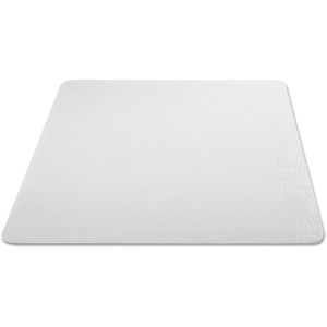 Tapis de chaise moderne Alera en vinyle transparent sans picots pour sols durs, 36 po x 48 po, en PET lavable pour usage extérieur - Product Image 3
