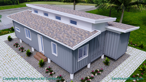 Casa prefabricada adosada de una planta con buen aislamiento - Product Image 3