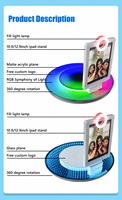 Table de photomaton pour iPad Mini 2026 avec logo personnalisé gratuit, idéale pour les mariages et événements