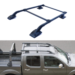 Porte-bagages de toit en alliage d'aluminium de haute qualité pour Nissan Navara X-Trail NP300 & Frontier 2007-2017, rail de toit pour bagages - Product Image 1