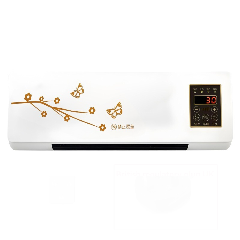White - Golden Floral Pattern