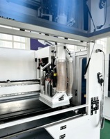 Centre d'usinage CNC six axes motorisé OEM avec broche 3,5 kW et système de contrôle 3D pour la fabrication de meubles en tôle