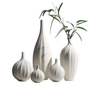 Commercio all'ingrosso moderno Ins ceramica a forma <span class=keywords><strong>di</strong></span> aglio da tavolo vaso <span class=keywords><strong>di</strong></span> fiori che organizza <span class=keywords><strong>l</strong></span>'<span class=keywords><strong>arte</strong></span> - Product Image 1