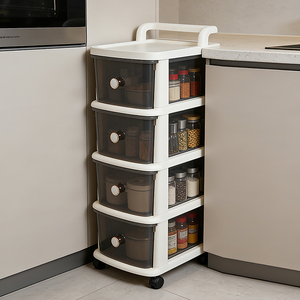 Chariot de rangement de bureau ShenYu S Home Storage Furniture <span class=keywords><strong>avec</strong></span> tiroirs <span class=keywords><strong>en</strong></span> <span class=keywords><strong>plastique</strong></span> - Product Image 4