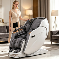 Fauteuil de massage électrique commercial de luxe AI pour la circulation sanguine italienne, massage 3D complet du corps