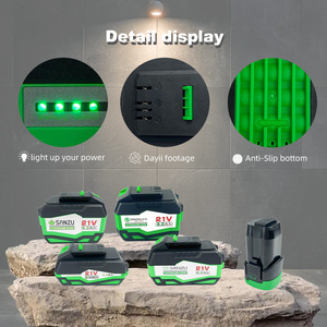 Chiave <span class=keywords><strong>a</strong></span> percussione senza spazzole di grado industriale 21V driver <span class=keywords><strong>a</strong></span> vite senza fili e trapano per unghie - Product Image 2