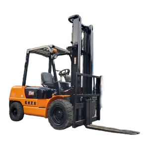 Meilleure marque chinoise Hangzhou H35 Chariot élévateur diesel 3,5 tonnes d'occasion avec 1 an de garantie et longueur de fourche de 1200 mm - Product Image 1