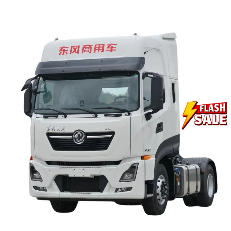 Dongfeng Commercial Vehicle Tianlong KL Heavy Truck 520 HP 6X4 LNG Tractor  Liquid Slow 