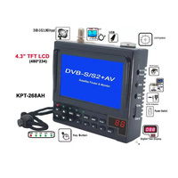 KPT-268AH DVB-S2 Satfinder Full Hd Digitale Satelliet Tv Ontvanger Finder Meter MPEG-4 DVB-S Sat Finder Kpt 356H Satlink WS-6933