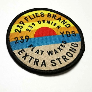 Thiết Kế Logo Tùy Chỉnh Quần Áo Dệt Các Bản Vá Lỗi Dệt Nhãn Hàng May Mặc - Product Image 2