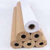 Rollo de Papel para Plotter de Inyección de Tinta Blanco de 62 Pulgadas, 72 Pulgadas, 70 g/m², 80 g/m² para la Industria Textil