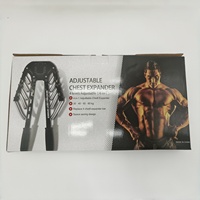 Nouvel extenseur de poitrine réglable 4-en-1, barre de torsion hydraulique, renforceur de bras, exercice musculaire à ressort, équipement de fitness pour la gym