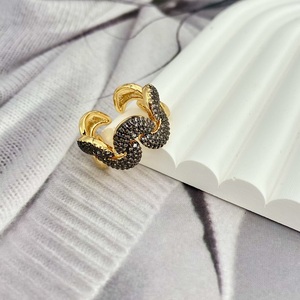 بيع بالجملة مجوهرات الهيب هوب العصرية النحاس وzircon للرجال والنساء للمشاركة في حفلات الزفاف - Product Image 5