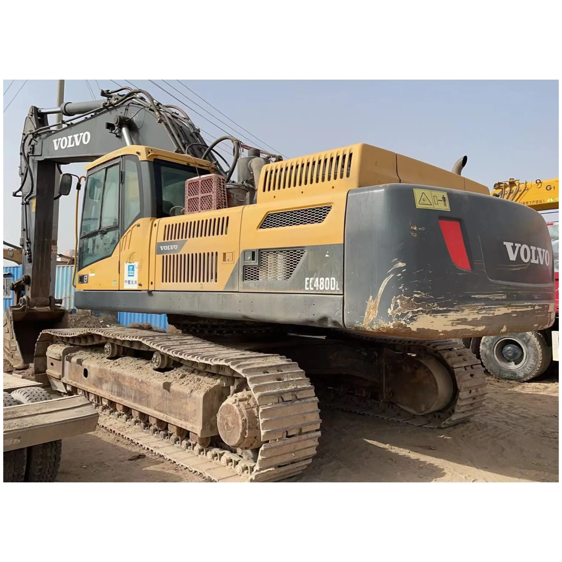 PENGJING 48-Tonnen-Bohrbagger VOLVO EC480 mit kürzerer Betriebszeit werden weltweit verkauft