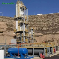 Equipo de Recuperación de GNL Montado en Plataforma para Purificar y Separar Gas Natural a GNL, GLP, GNL