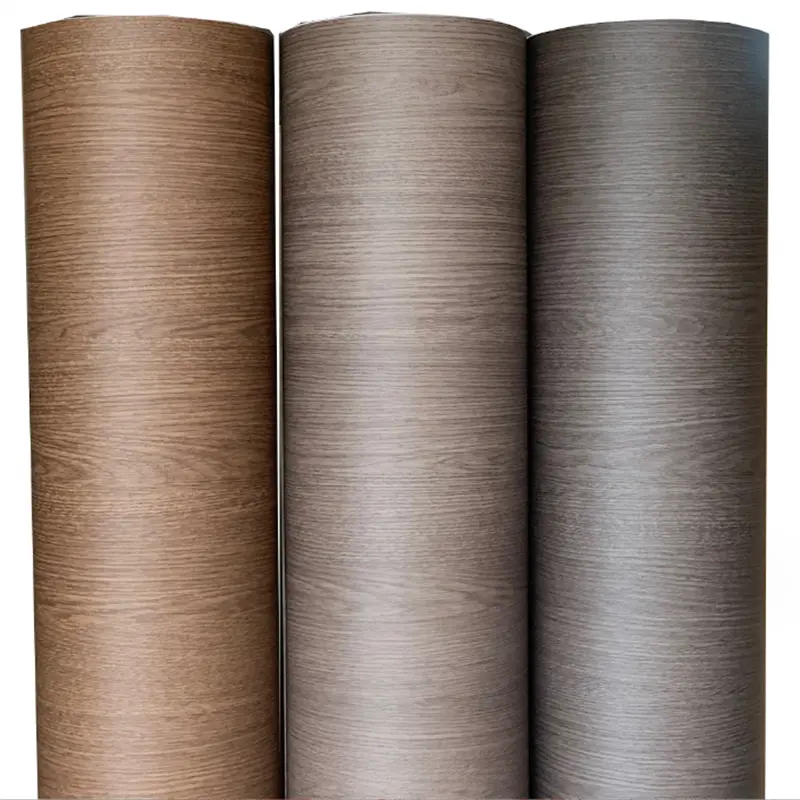 Pvc Sof Touch Wood Grain Not Self Adhesive Vinyl Decoration Pvc Film for Furniture Membrane Film