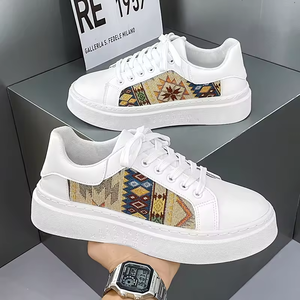 Chaussures décontractées pour femmes, chaussures de skate pour hommes, semelle épaisse, tendance, respirantes, style sport, course et marche - Product Image 4