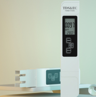 Stylo de test de qualité de l'eau, stylo de test de conductivité, testeur de température TDS/EC 2 en 1, solution nutritive, testeur hydroponique