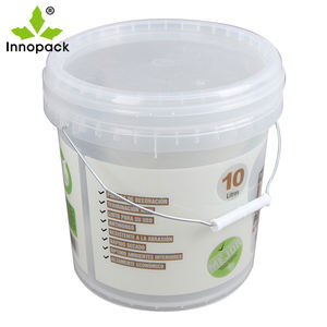 Seau en plastique professionnel 13L PP avec poignée de couvercle Ventes directes du fabricant pour seaux et barils de tambours Origine Chine - Product Image 3