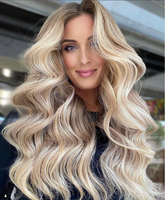 Piano Couleur Bande dans les Extensions de Cheveux 4*0.8cm Russe Remy Double Dessiné Bundles Soie Droite Bleu Meilleure Qualité avec des Prix Pas Cher