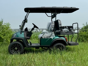 Carrito de Golf de 2 Plazas con Carrocería de Acero, 72V/48V, Eléctrico de Litio, Certificado DOT/CE, Mini Cargador de 48V25A, Estilo <span class=keywords><strong>Rolls</strong></span> <span class=keywords><strong>Royce</strong></span>, Nuevo - Product Image 2