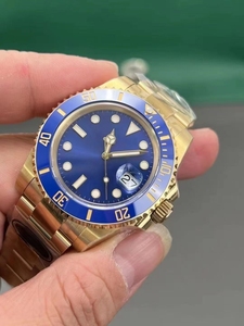 Reloj deportivo automático de lujo para hombre, de acero inoxidable, con zafiro, esfera grande de 41 mm, logotipo personalizado 904, resistente al agua para buceo - Product Image 3