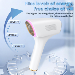 Appareil d'épilation permanente rapide à flash, 9 niveaux d'énergie, épilation indolore, épilateur pour femmes, <span class=keywords><strong>visage</strong></span> et corps, fabricant OEM ODM - Product Image 3