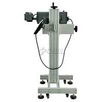 Machine de codage laser au dioxyde de carbone à entraînement électrique pour les matériaux d'emballage pour le codage des bouteilles en plastique et en verre