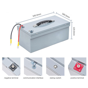 แบตเตอรี่ลิเธียมไอออน 24V 200AH ชุดแบตเตอรี่ 24V 100AH 230AH 300AH 25.6V สำหรับรถกอล์ฟ รถเที่ยวชมสถานที่ - Product Image 5