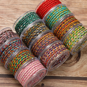 4.5mm Dragon Scale Pattern Colored Rope Strand Braiding DIY Handmade Jewelry <b>Thread</b> Pendant Rope <b>Beading</b> Supplies - Product Image 2