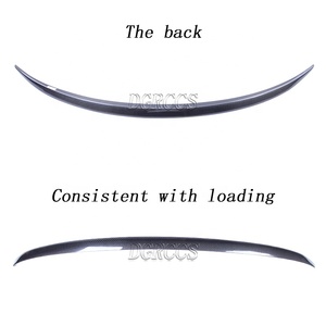 DGRCCS E-Class W238 C238 2Door Coupe AMG Style Carbon Fiber UV Paint Polished <b>Rear</b> <b>Spoiler</b> Trunk Wing - Product Image 4