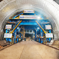Fabrication chinoise Usine chinoise GaoFei Tunnel Chariot entièrement hydraulique pour coffrage en acier Q235 pour béton |   Pompe à engrenages intelligente pour équipement de revêtement de section complète 1