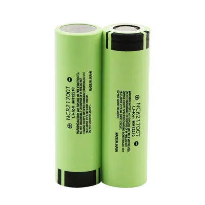 High Capacity NCR21700T 5000mAh 3.6v Rechargeable Lithium Ion Battery For Tesla 21700T