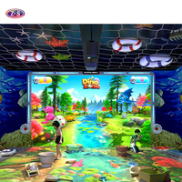 Nouvelles Tendances Jeux de Projection Interactifs Plage de Sable Ludique pour Centres de Jeux Intérieurs pour Enfants et Centres Commerciaux