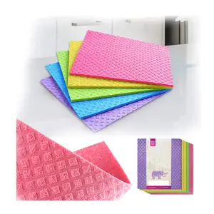 Spifit 70 cellulose 30 cotton large seeedish dish cloths kitchen cleaning cellulose swedish sweedish dish cloth