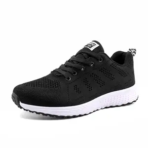 Large size men's shoes summer new casual sneakers adolescent student running shoes mesh surface breathable shoes men