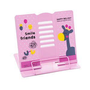 Kawaii Stationery Muliti-function Book Stand Holder for Kids' Student <strong>Cute</strong> <strong>Bookends</strong> Cartoon Animal Book Holder for Reading - Product Image 5