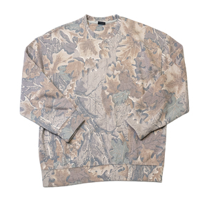 Sweat-shirt à col rond personnalisé avec motif camouflage, en coton et nylon, en molleton, à manches longues, pour la chasse, les activités de plein air, l'hiver, vente en gros, sweat-shirt pour homme - Product Image 3
