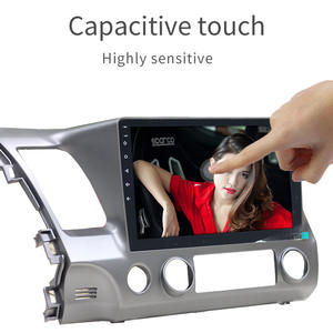 2 Din 10 Inch Android Car Stereo Car Radio Carplay Android Auto pour Honda Civic 2005-2009 GPS RDS HIFI in EU/US/<span class=keywords><strong>RU</strong></span> - Product Image 1