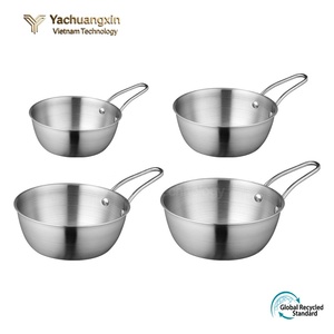 Cuenco de Acero Inoxidable 304 para Sopa, Cuenco para Condimentos, Cuenco para Ensalada de Frutas, Vajilla para Acampar al Aire Libre, Calentamiento Automático Completo - Product Image 6