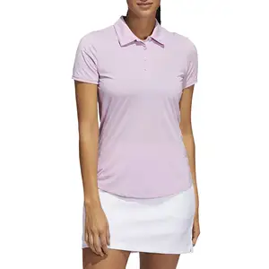 YX Golf Lady Wear Damen Golf Kleidung Damen Polyester Spandex Solid T-Shirts Passen Sie POLO Golf Shorts Shirt an