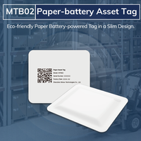 Étiquette autocollante en papier BLE pour le suivi des actifs en temps réel, respectueuse de l'environnement, balise Bluetooth iBeacon, suivi RSSI