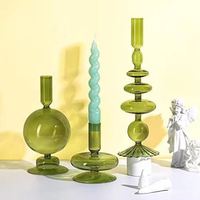 Ensemble de bougeoirs votifs en verre élégants bocal à bougies pour la décoration intérieure et centre de table vente en gros verre décoration de la maison Sz