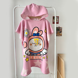 Peignoir <span class=keywords><strong>de</strong></span> bain pour <span class=keywords><strong>enfants</strong></span>, dessin animé, long, épais, à capuche, serviette <span class=keywords><strong>de</strong></span> plage, piscine, douche, peignoir <span class=keywords><strong>de</strong></span> bain pour <span class=keywords><strong>enfants</strong></span>, serviette <span class=keywords><strong>de</strong></span> plage à capuche, été - Product Image 4