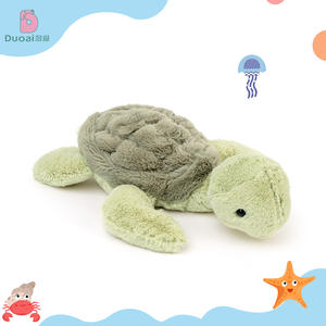 Juguetes de Peluche de Tortuga Marina Kawaii Personalizables al por Mayor, Animales de Peluche Rellenos de Algodón PP para Niños - Product Image 4