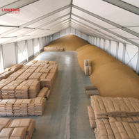 Tende per Magazzini per la Circolazione del Grano in Loco, Adattabili a Diverse Esigenze Dimensionali per Siti Agricoli
