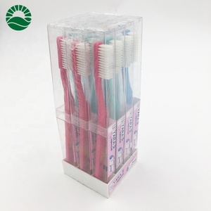 Brosse à dents pour adulte en plastique, emballage de boîte en plastique, meilleure vente en afrique, marque TARA, poils durs - Product Image 1